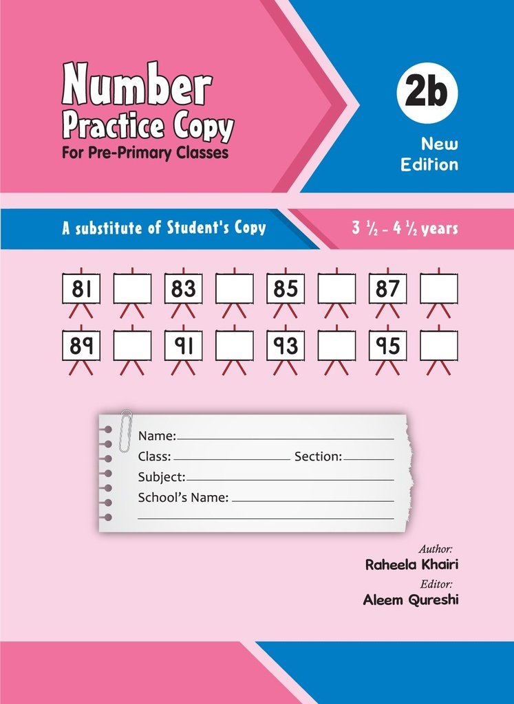 Number Practice Copy 2b Number Practice Copy 2b - Image 1